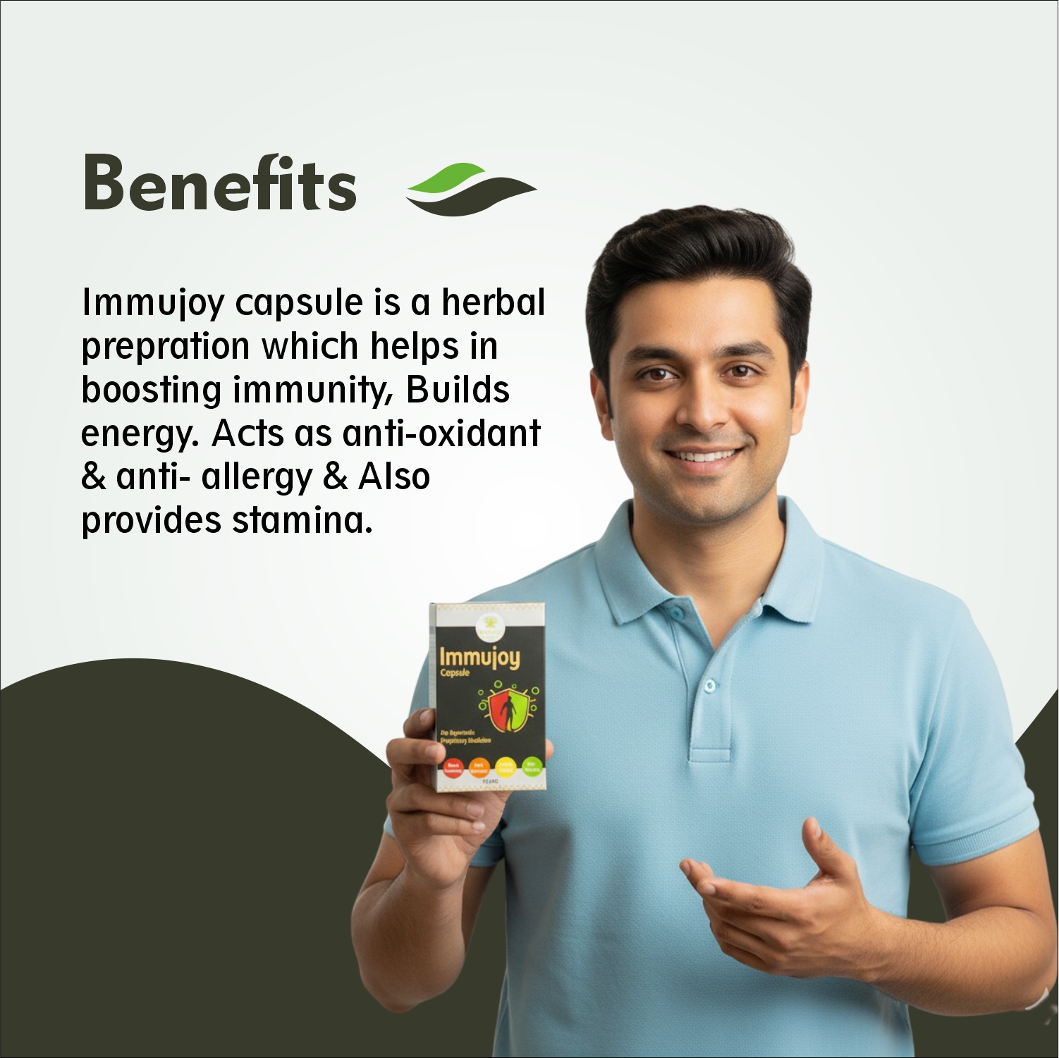 Mantra Ayurveda Immujoy Capsules – Herbal Immunity & Energy Support | Antioxidant & Wellness Formula - Image 5