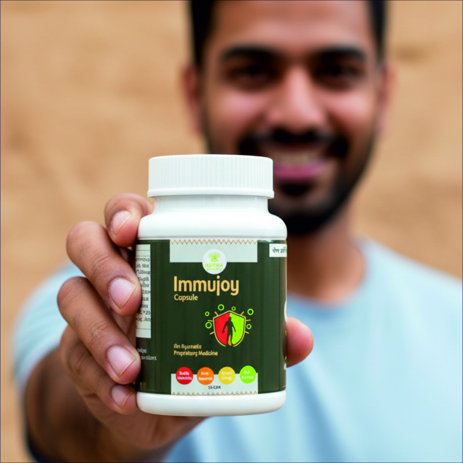 Mantra Ayurveda Immujoy Capsules – Herbal Immunity & Energy Support | Antioxidant & Wellness Formula - Image 2