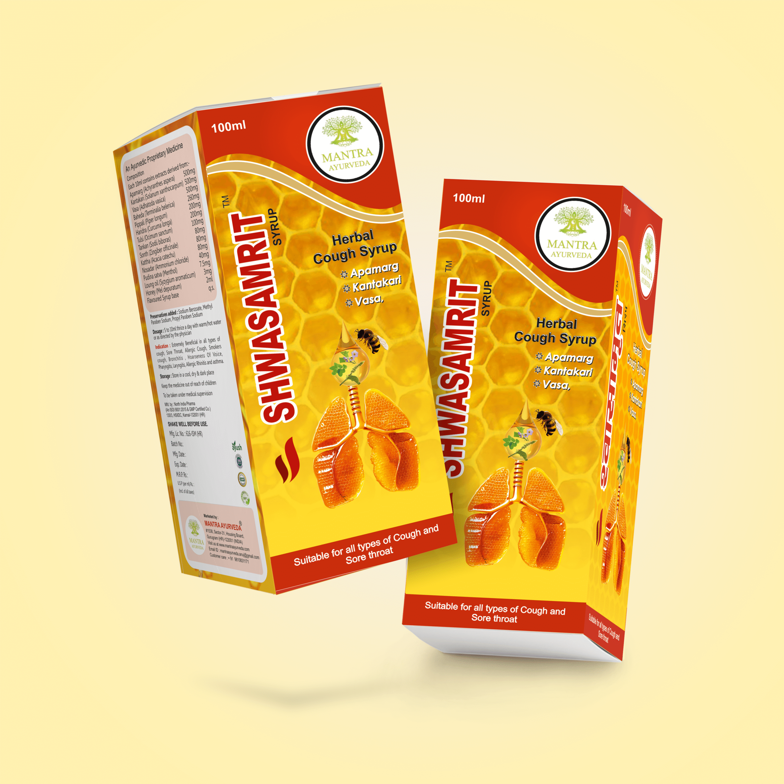 Mantra Ayurveda – Shawasamrit Syrup 200ML - Image 5