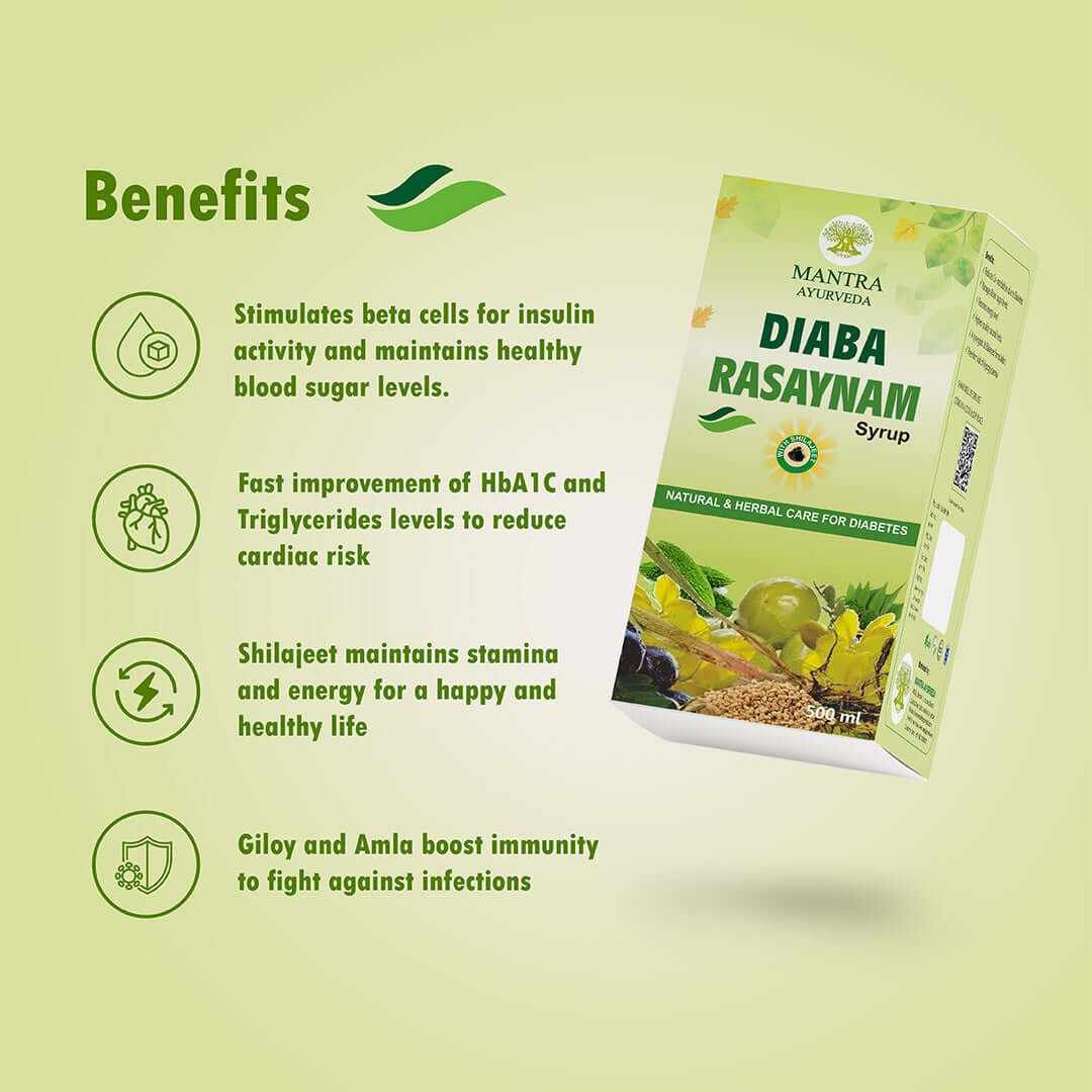 Mantra Ayurveda - Herbal Kit For Diabetes (Diaba Rasaynam & Pankrio) - Image 3