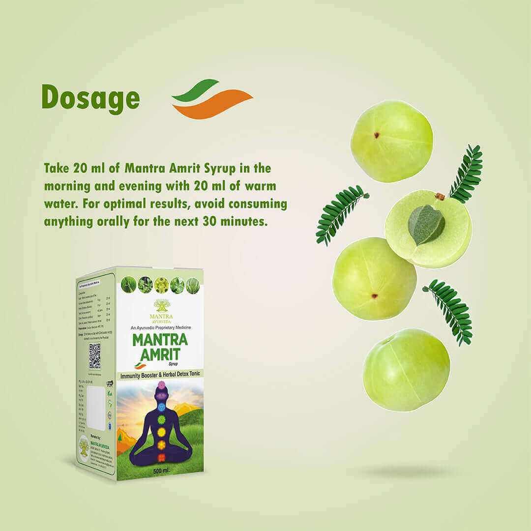 Mantra Ayurveda – Mantra Amrit Syrup (500 ml) - Image 3