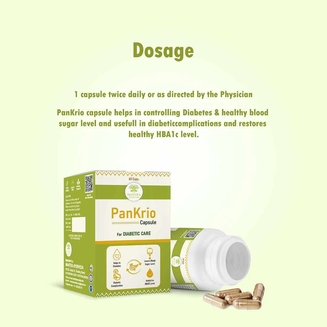Mantra Ayurveda – Pankrio Capsule (30 Caps) - Image 3