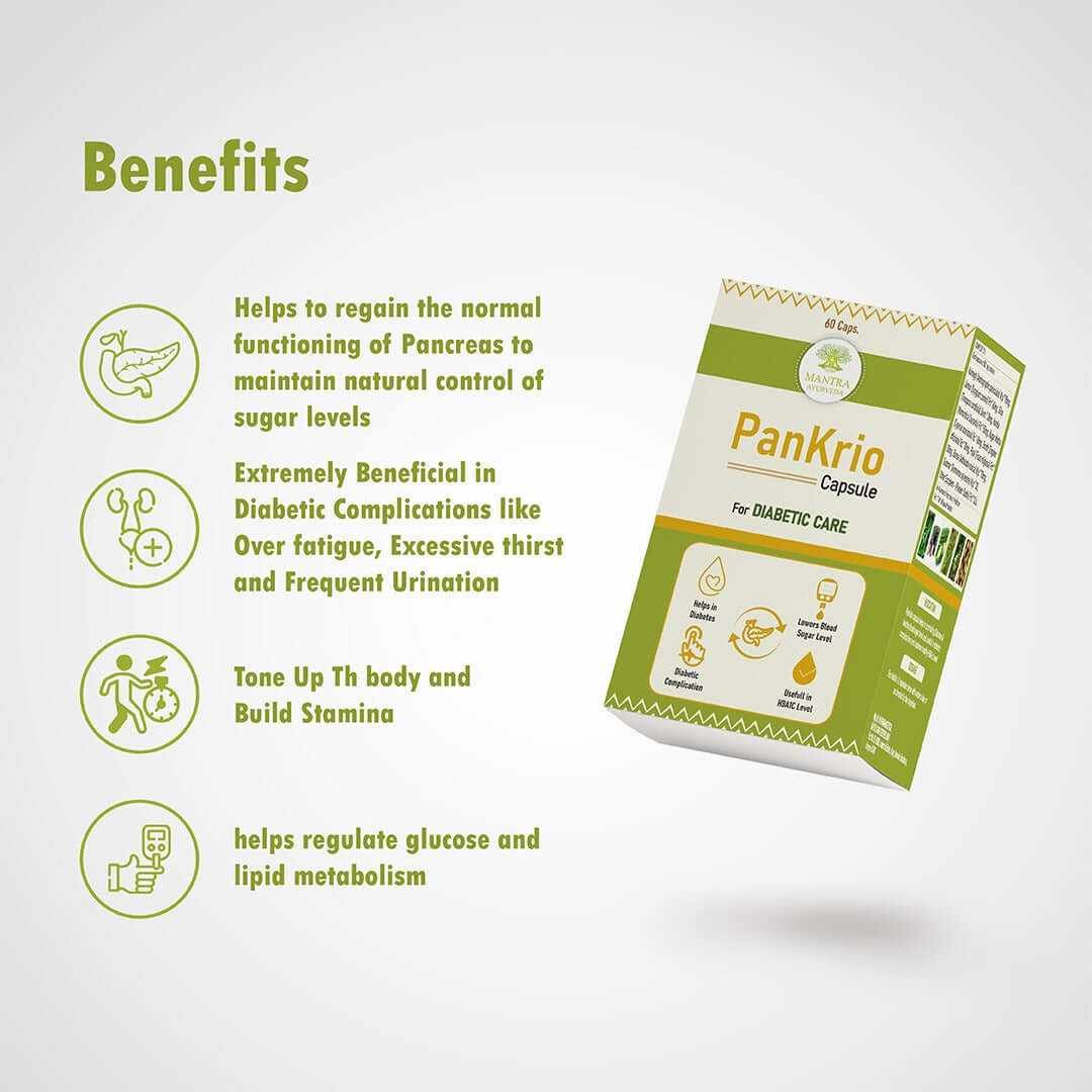 Mantra Ayurveda – Pankrio Capsule (30 Caps) - Image 2