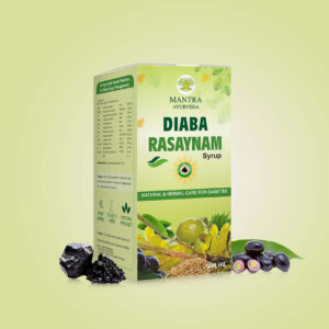 Mantra Ayurveda Diaba Rasaynam – Herbal Supplement for Blood Sugar Management